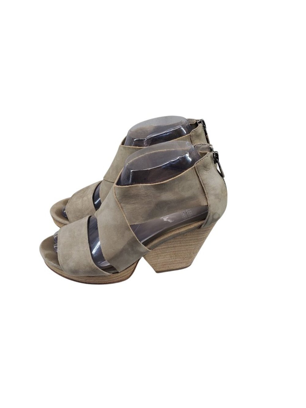 Eileen Fisher Shoes Womens Size 6 Brown Leather Eillis Sandals *Read*